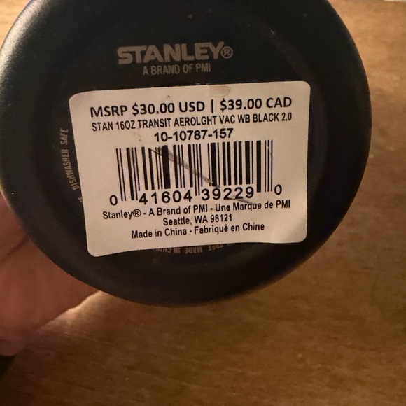 Stanley Matte Black Insulated Tumbler - Picture 6 of 6